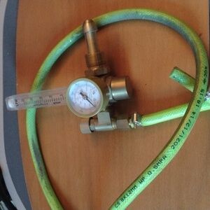 Argon CO2 flow meter Gas welding gauge